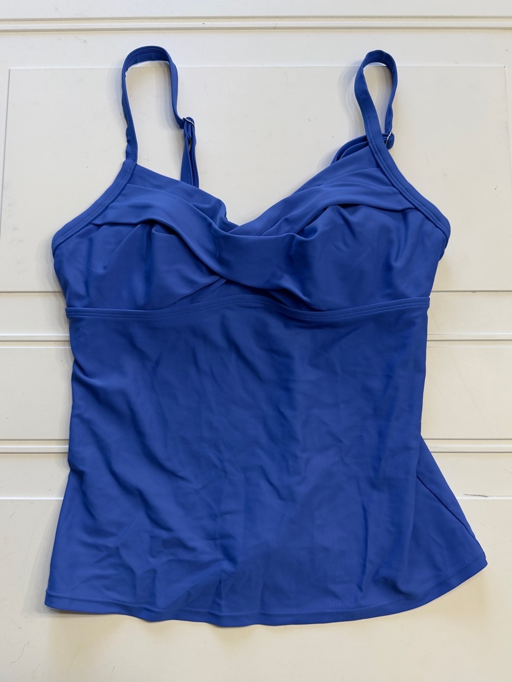 Athleta Women’s Size 34 B/C Blue Camisole Swimsuit Top Bathing Suit Swimwear